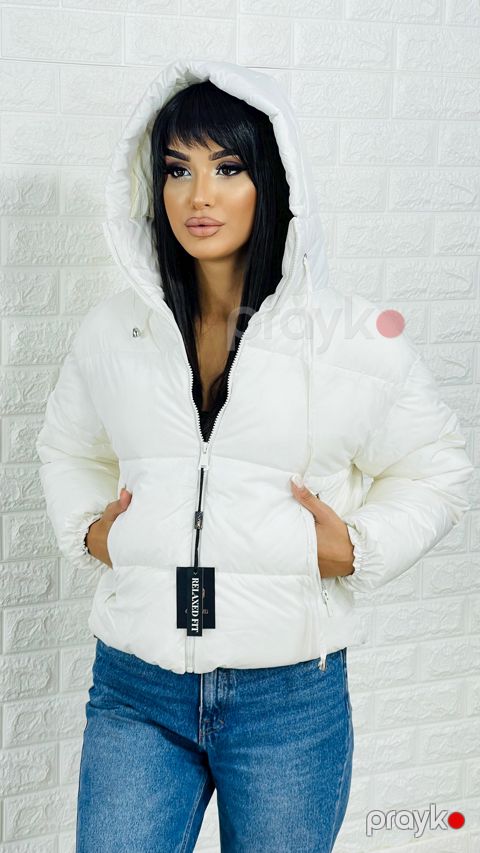 Qadınlar üçün gödəkçə mir_86000, ağ, polyester, ölçü 36 — Bakı