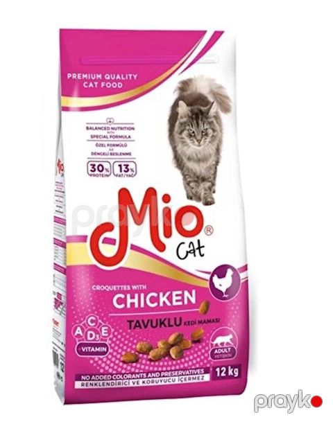 Yetkin piçiklər üçün quru yem Mio cat, toyuq əti ilə, 1 kq çəki ilə — Bakı