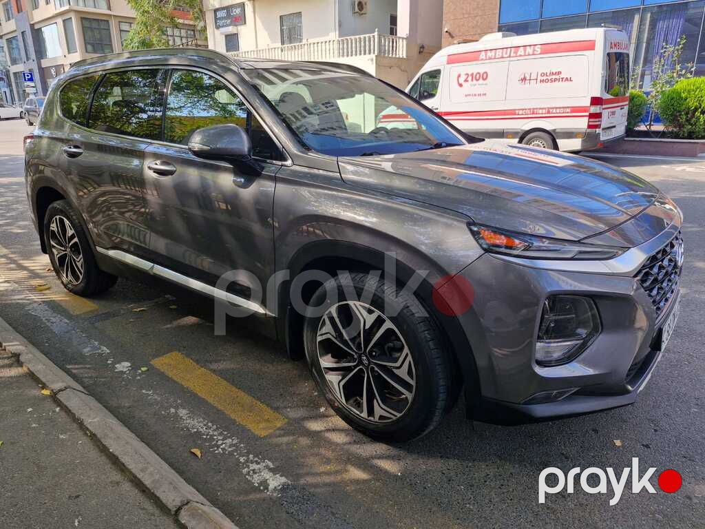 Hyundai Santa Fe, 2.0 L, 2019 il, 94 000 km — Avtomobillər, Bakı (4)