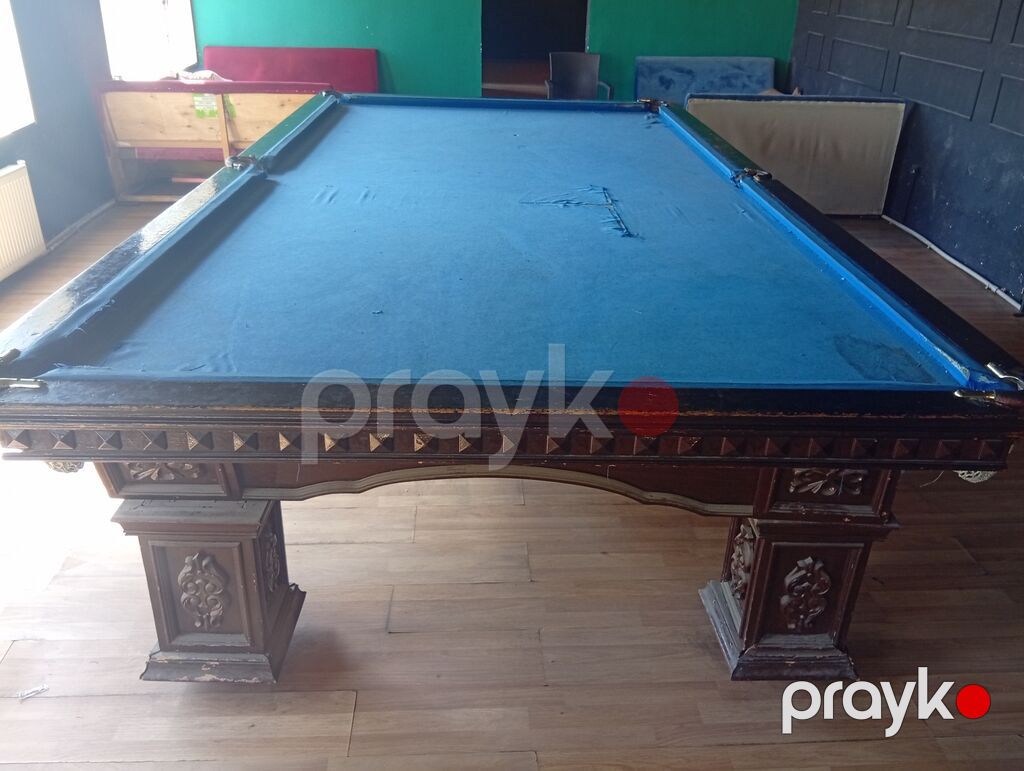 Bilyard. 2 eded mermer bilyard. biri xususi yiqilmiş boyuk bilyard — Bilyard və bouling, Qobustan (5)