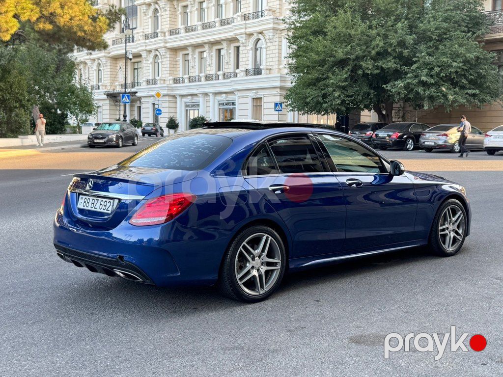 Mercedes C 300, 2.0 L, 2017 il, 138 000 km — Avtomobillər, Bakı (6)
