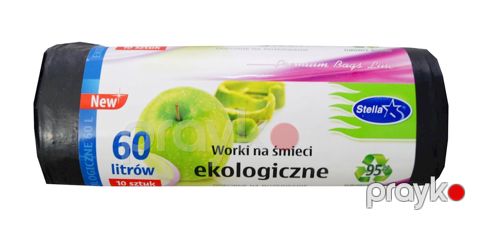 Zibil torbası Stella qara 60 l 10 əd — Bakı