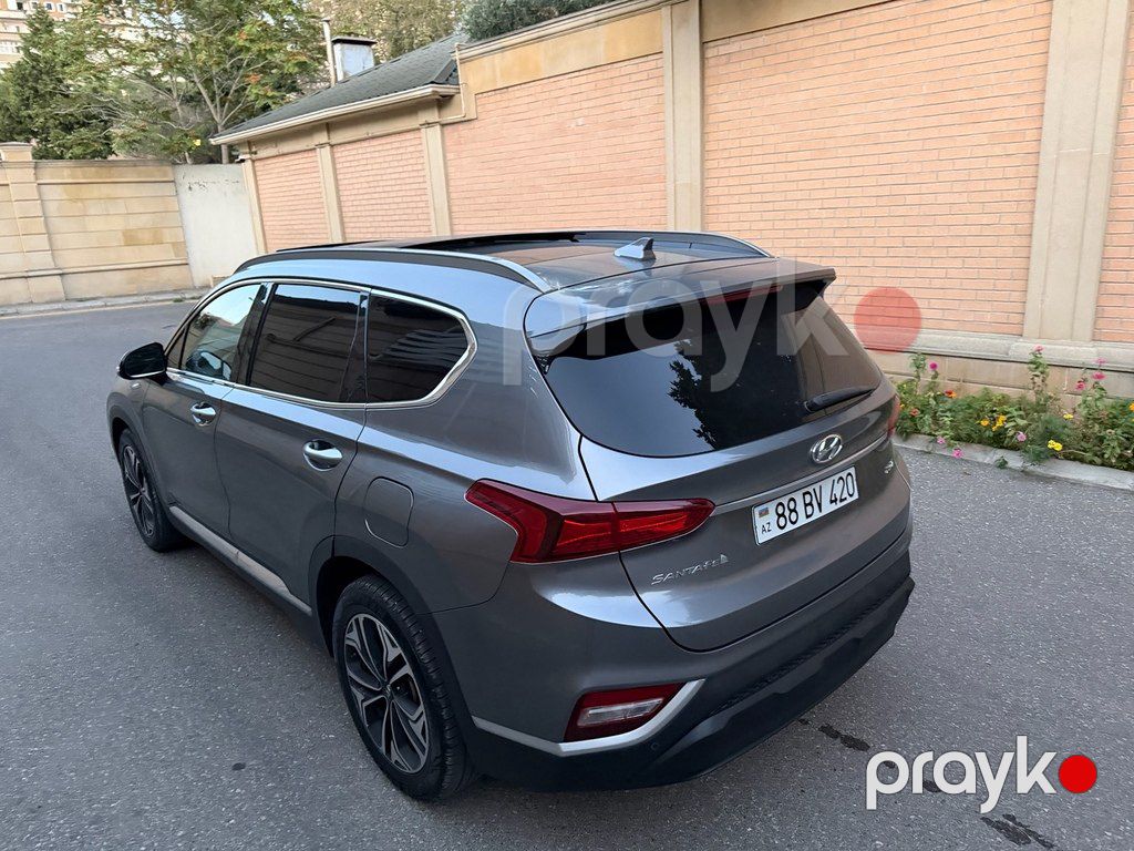 Hyundai Santa Fe, 2.0 L, 2019 il, 98 000 km — Avtomobillər, Bakı (10)