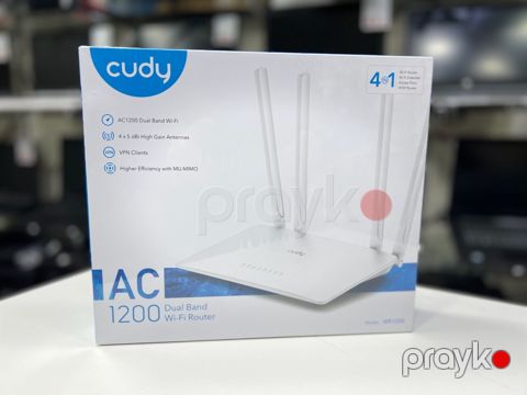 Cudy AC1200 Dual Band Wi-Fi Router (WR1200) — Sumqayıt