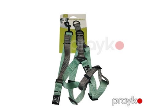 Qayış xalta ilə itlər üçün Nunbell, boz/yaşıl — Bakı