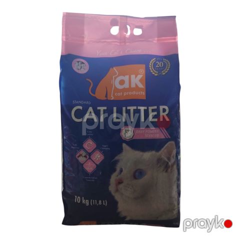 Pişik tualeti üçün doldurucu АК Baby Powder, 10 kq — Bakı