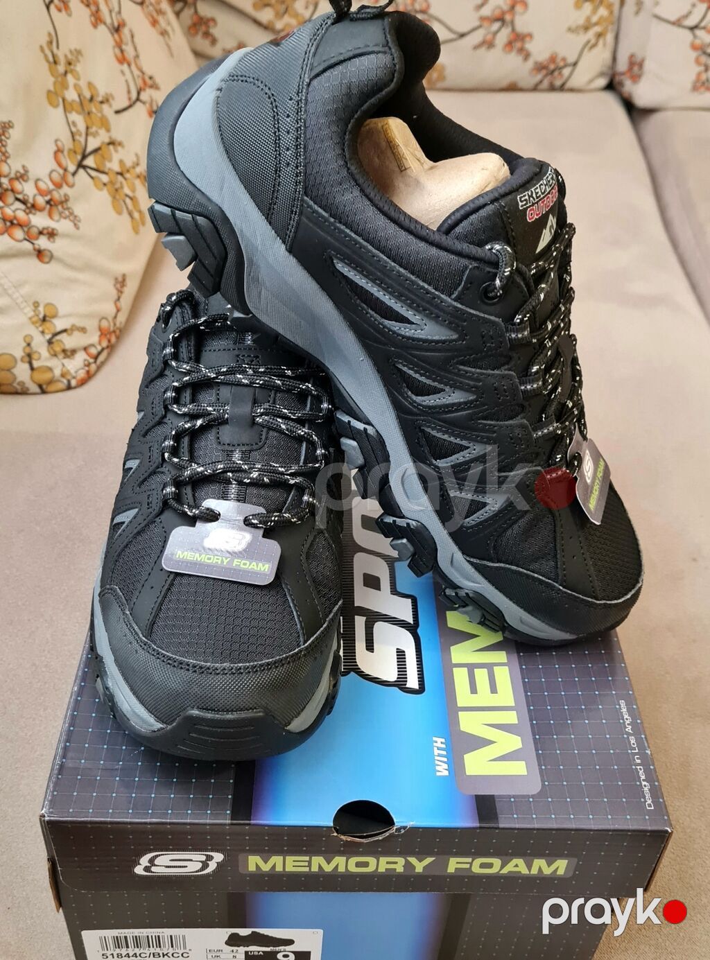 Skechers Outdoor kişi idman ayaqqabısı 42 razmerdir, geyinilməyib — Krossovkalar, Xırdalan (5)