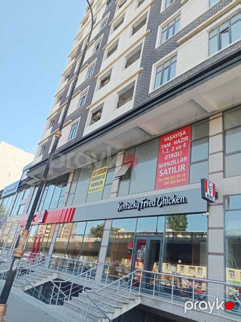 Satılır 3 otaqlı yeni tikili 110 m² — Bakı