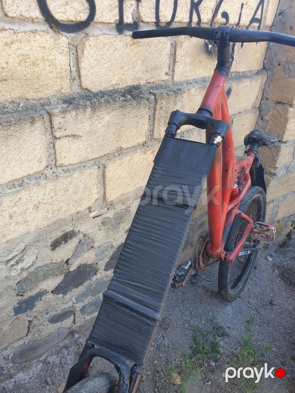 Unikal özəlyığma velosiped – ön təkərli “uzadılmış” dizayn - Korpus — BMX, Gəncə (2)