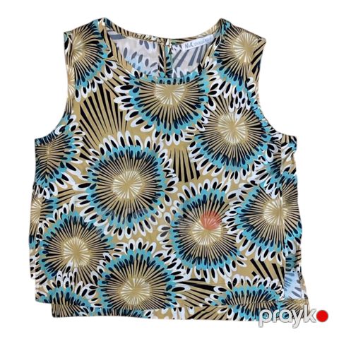 Qızlar üçün bluza, Rəngbərəng, Viskoz, ölçü 9 yaş — Bakı