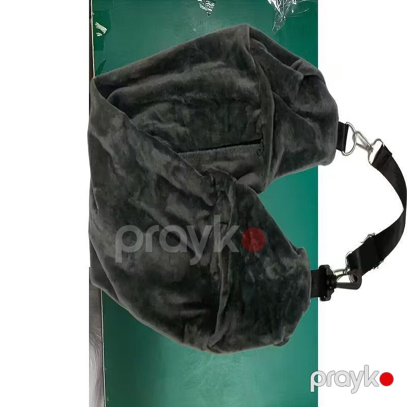 Boyun üçün yastıq miks1335, tənzimlənən kəmər ilə, polyester, qara — Mallar, Bakı (3)