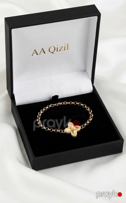 Qolbaq qadınlar üçün AA qizil, qızıl 585 əyar, qızılı — Bakı