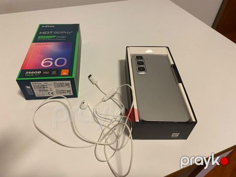 Infinix Hot 60 Pro+, 256 GB, rəng - Gümüşü, Sensor — Bakı