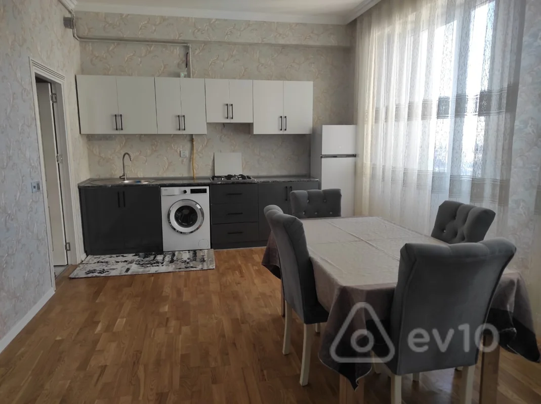 3 otaqlı mənzil, 70 m², Yeni Günəşli Xəzər İnşaat 2 yaşayış kompleksi, 24 nömrəli məktəb — kirayə — Mənzil, Bakı (2)
