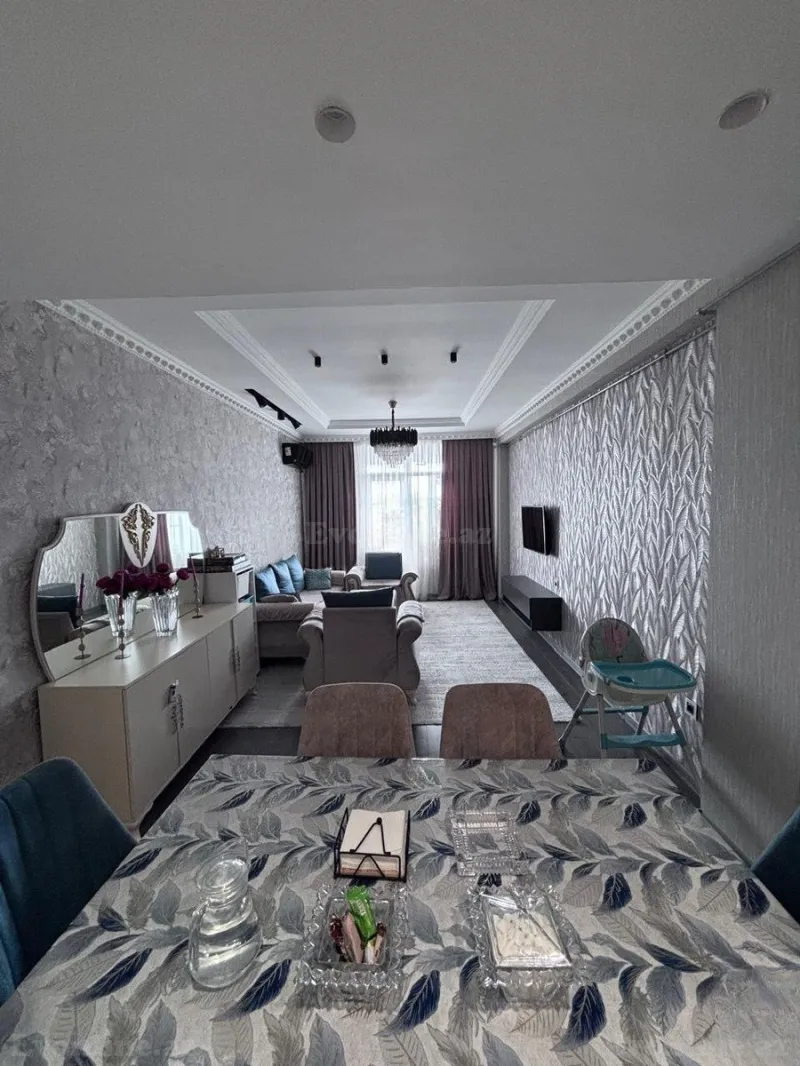 Satılır 2 otaqlı Mənzil Yeni tikili 79 m² Bakı, Nizami r., Qara Qarayev m., 8-ci kilometr — Mənzil, Bakı (3)
