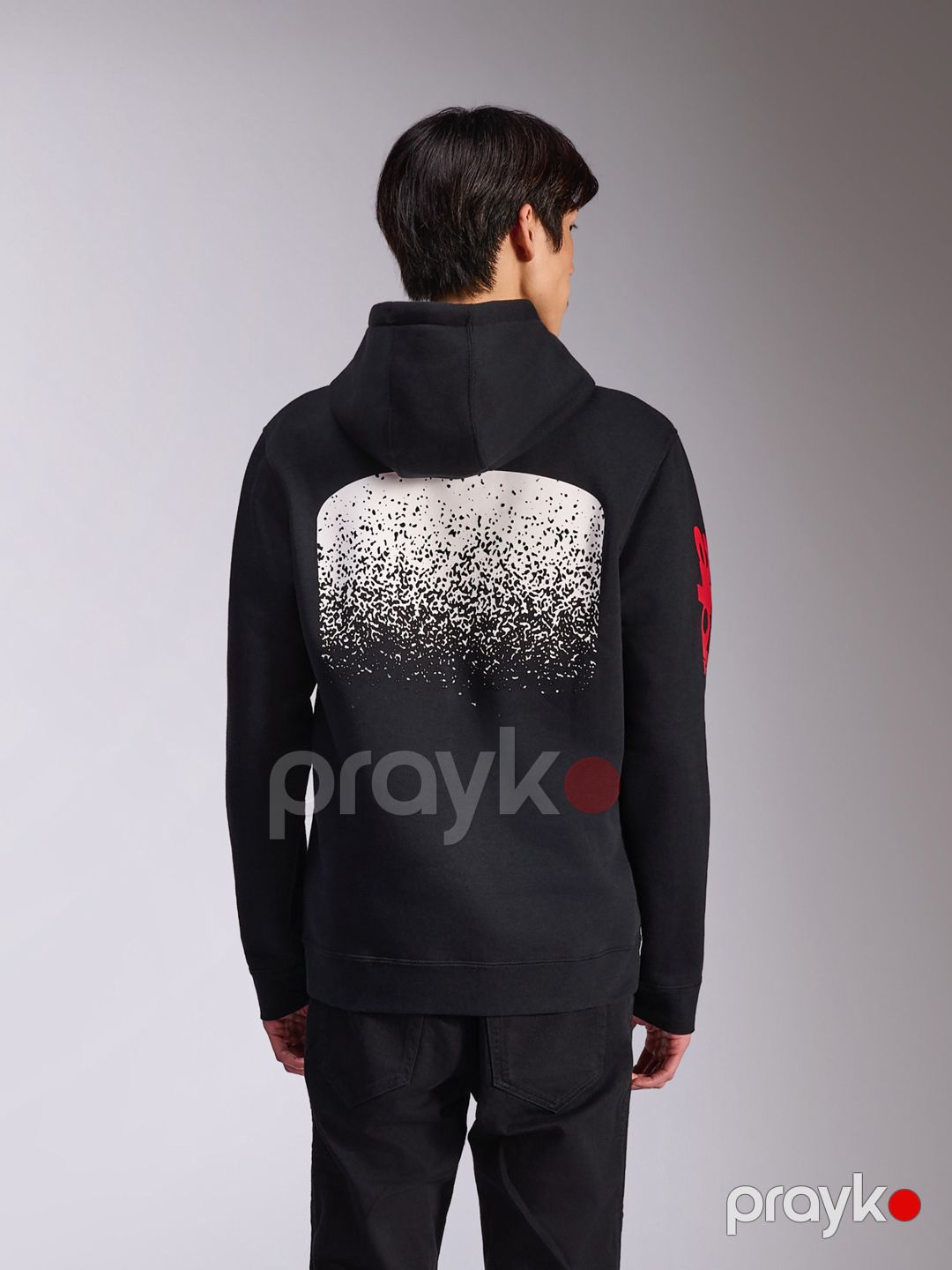 Tolstovka Alpinestars, qara, pambıq/poliester, ölçü S — Mallar, Bakı (2)