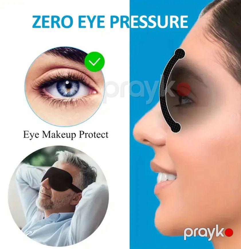 Yuxu üçün maska 3D Blackout Sleep Mask with - Ultra Comfortable — Mallar, Bakı (3)