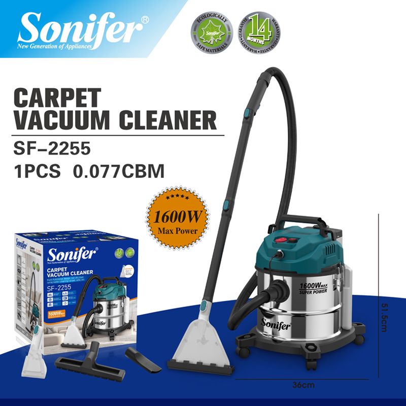 Sonifer SF-2255 Xalça Yuyan və Tozsoran – 1600W, 20L Tutumlu — Tozsoran, Bakı (4)