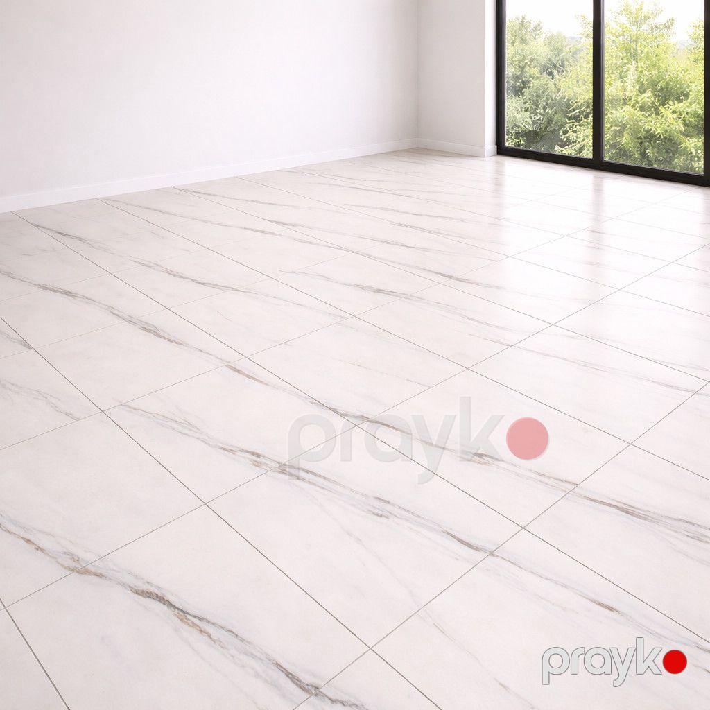 Dekorativ döşəmə örtüyü SPC88011, boz, 60x60 sm — Mallar, Bakı (2)