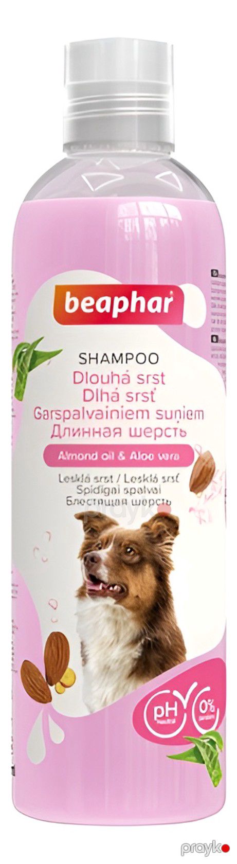 Uzun saçlı itlər üçün şampun Beaphar Almond & Aloe, 250 ml — Mallar, Bakı