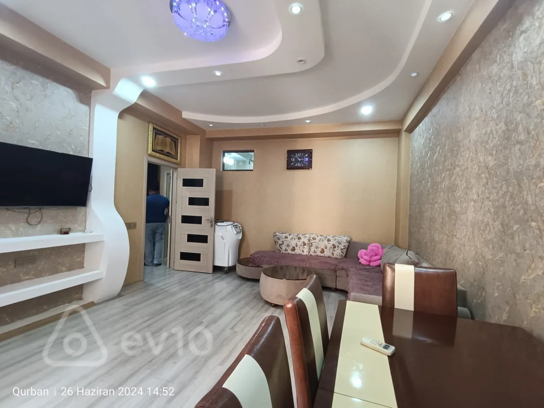 2 otaqlı mənzil, 65 m², Xocalı prospekti — kirayə — Bakı