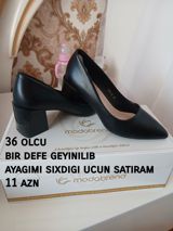 Modabrend qadın tufliləri – 36 olcu 2 defe geyinilib.yeni kimidir — elan sahıbı