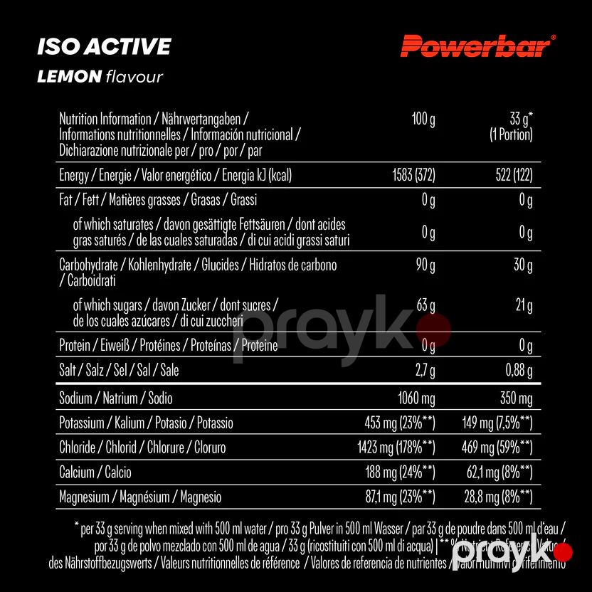 Izotonik Powerbar IsoActive Lemon, 1.32 kq — Mallar, Bakı (2)
