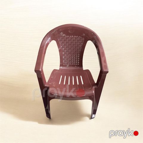 Stul Plastik Oturacaq, bağ üçün, plastik, qəhvəyi, qolaltı dayaqlar sərt, forması kvadrat, uzunluğu 80 sm, eni 58 sm, çəkisi 1.80 kq - MBL-2020-5-5456 — Bakı