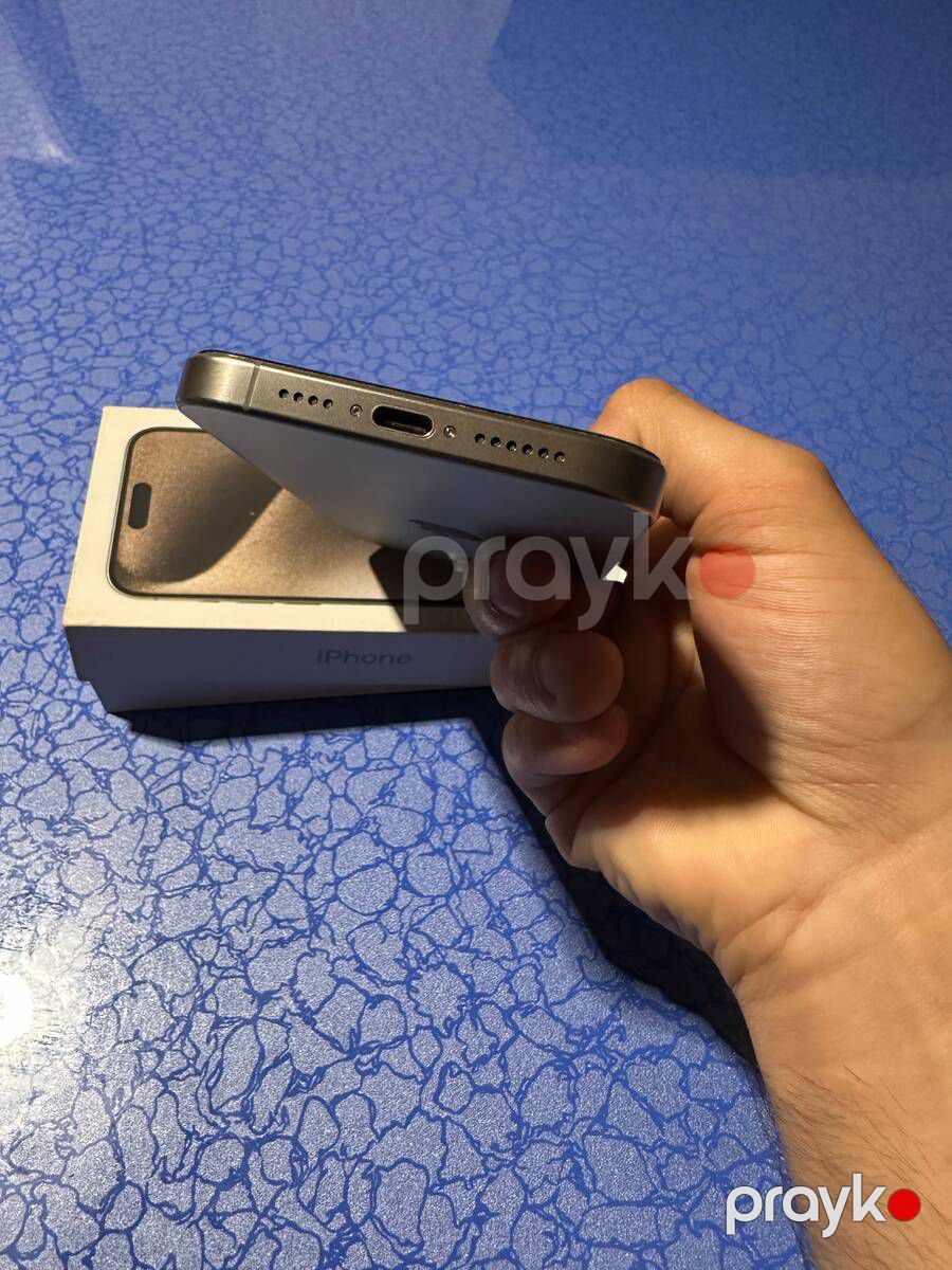 Apple iPhone 15 Pro Max Natural Titanium 256GB/8GB — Smartfonlar, Sumqayıt (5)
