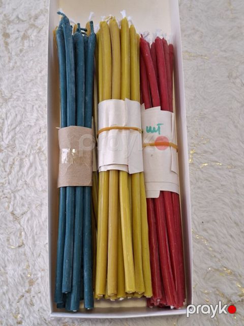 Arimum(Balmumu) şamları — Bakı