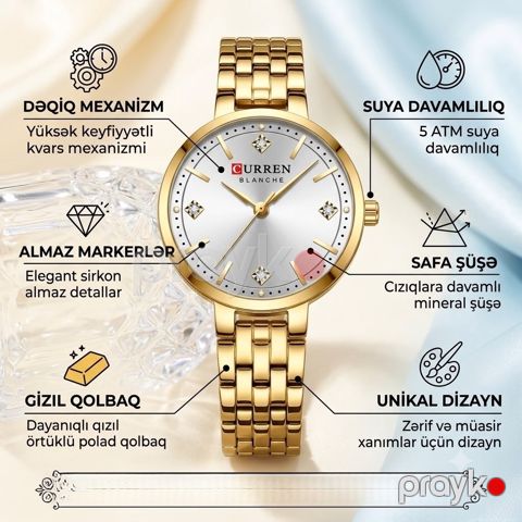 Qadın qol saatı H-53 — Bakı