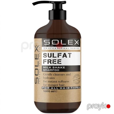 Şampun saçlar üçün Solex Milk Shake, sulfatsız, 1000 ml — Bakı