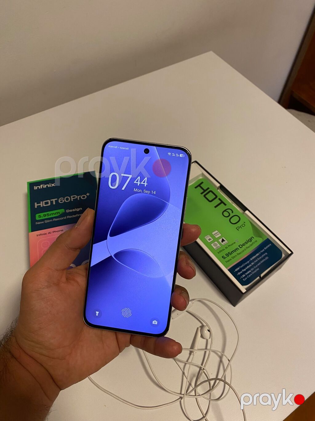 Infinix Hot 60 Pro+, 256 GB, rəng - Gümüşü, Sensor — Infinix, Bakı (3)