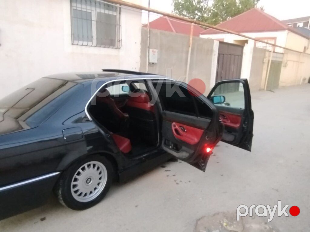 BMW 740, 4.4 L, 1998 il, 316 115 km — Avtomobillər, Bakı (6)