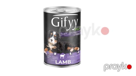 Konserv Gifyy küçüklər üçün, quzu əti ilə, 400 q — Bakı