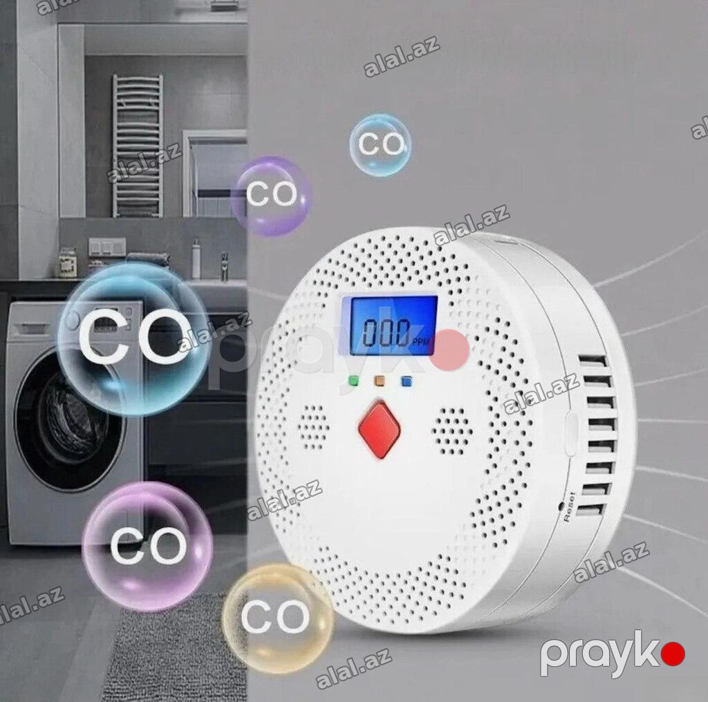 Carbon dedector monoxide Tuya Wi-Fi Karbon Monoksid Dedektoru Tuya — Təmir və inşaat, Bakı (3)