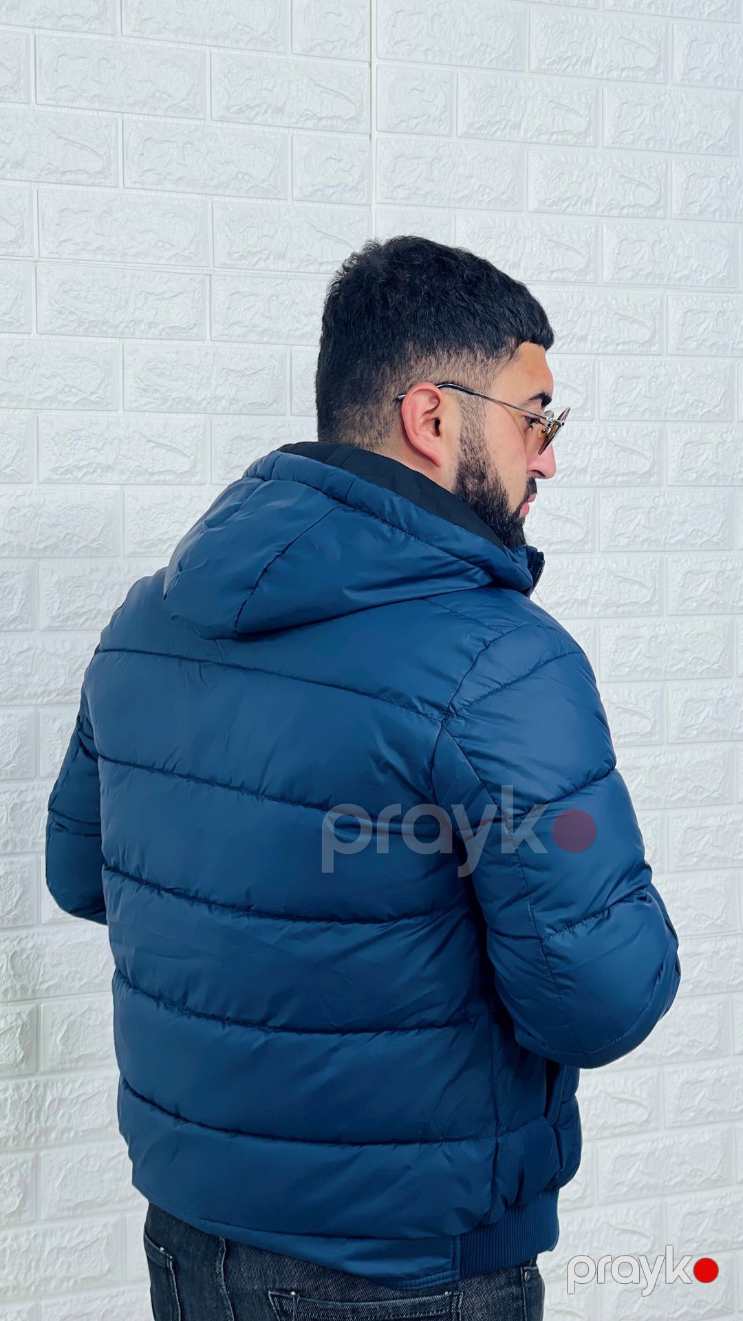 Kişilər üçün gödəkçə mir_06460, göy, polyester, ölçü 56 — Mallar, Bakı (2)