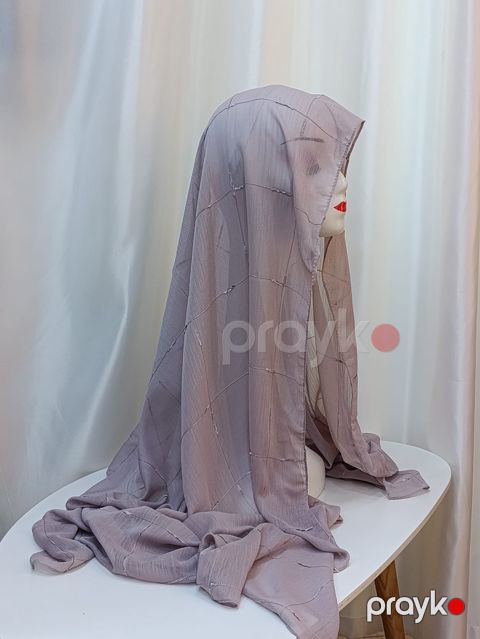 Şal, şifon, bənövşəyi — Bakı