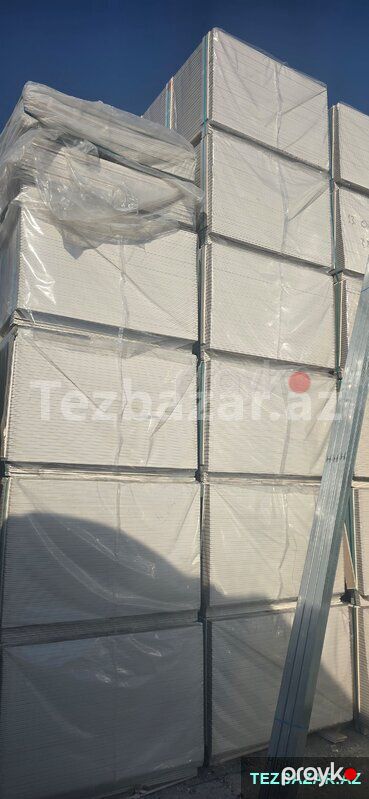 Alçipan və profiller — Tikinti materialları, Bakı (3)