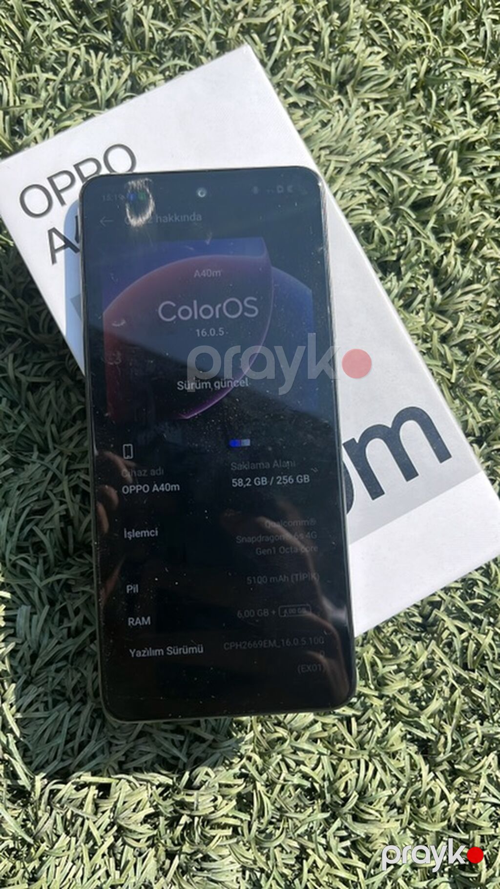 Oppo 256 GB, rəng - Boz — OPPO, Saray (6)