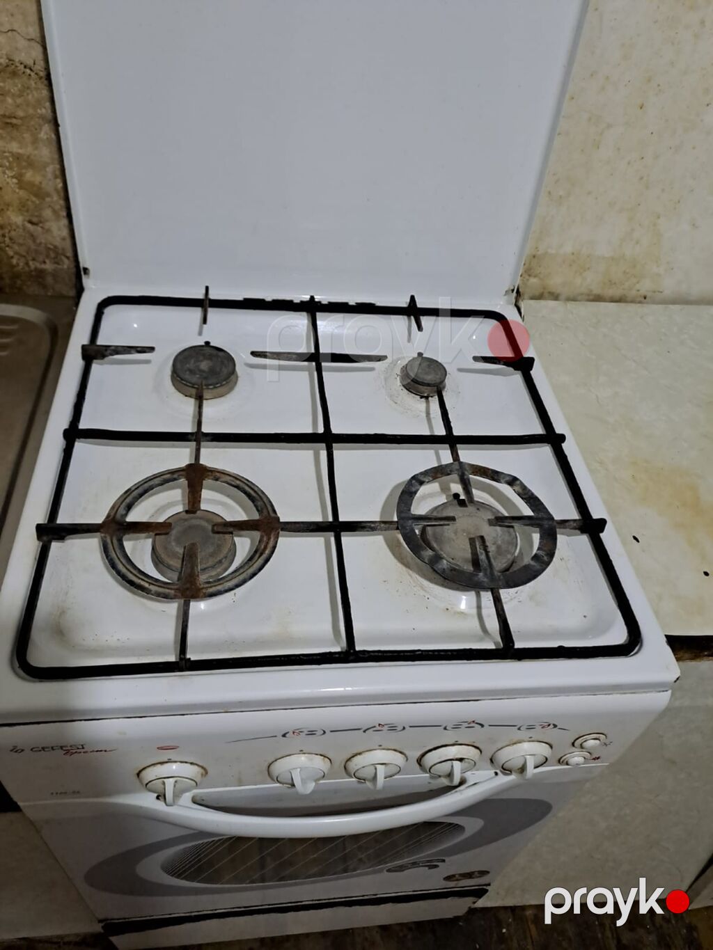 Qaz plitəsi Ayrıca dayanan, 4 gözlü, İşlənmiş — Plitələr, Bakı (2)