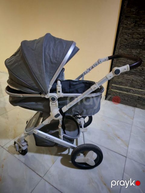 Uşaq arabası – çoxfunksiyalı 2-in-1 tipli model (beşik və oturacaq — Bakı