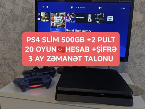 PlayStation 4 Slim — Bakı