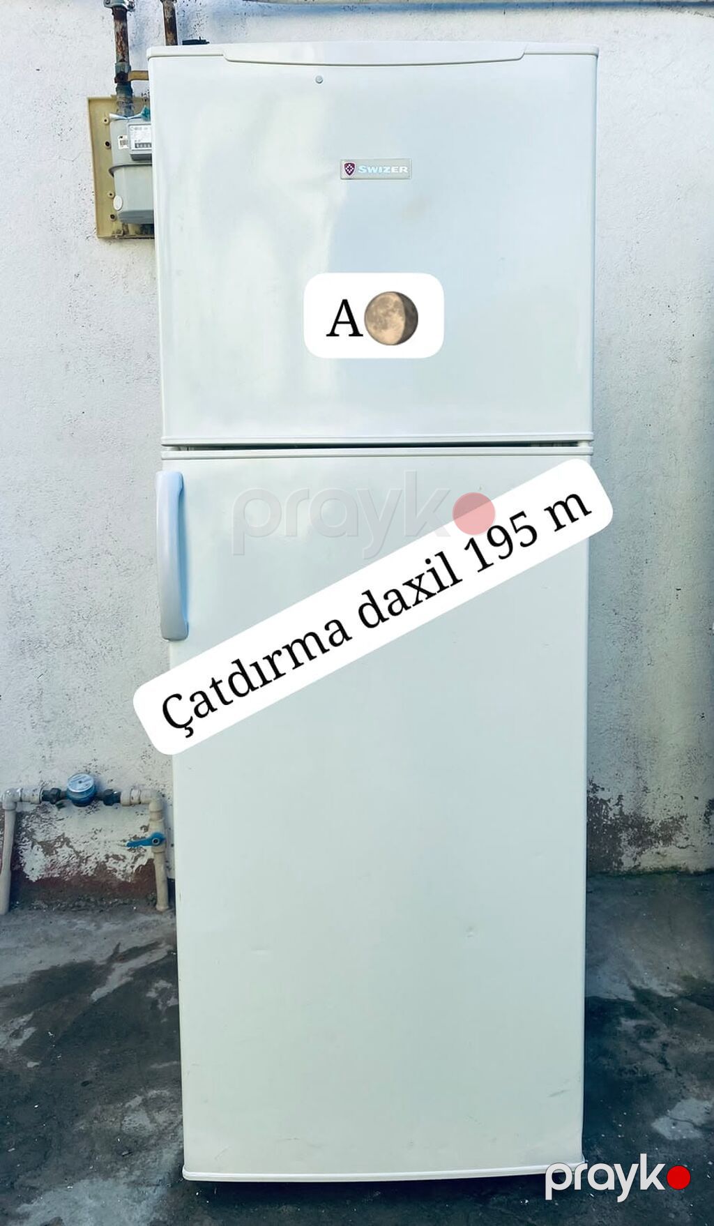 İki ədəd iki qapılı soyuducu 1) Şaquli iki kamerali, üstdə dondurucu — Soyuducular, Digah (2)