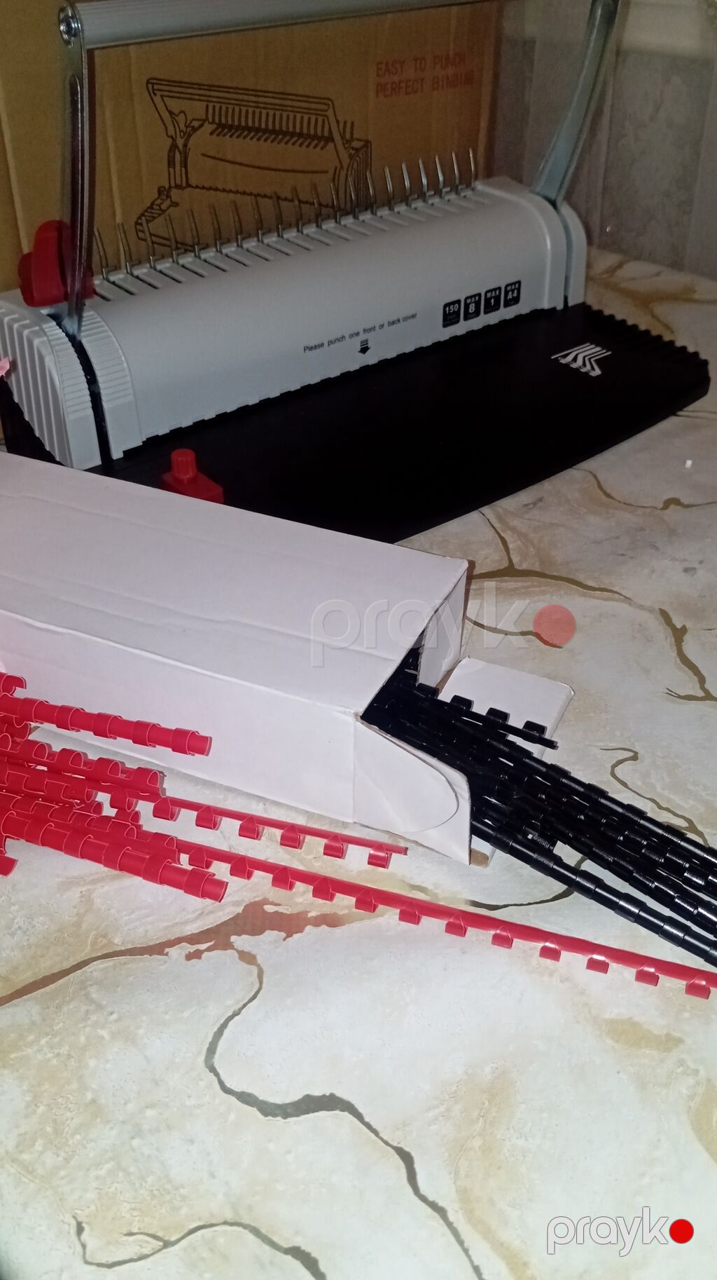Sənədlərin deşilməsi və plastik spiral ilə bərkitməsi üçün masaüstü — Digər, Gəncə (2)
