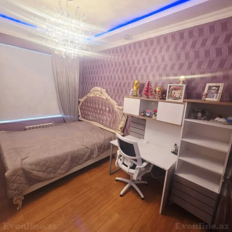 Satılır 3 otaqlı Mənzil Yeni tikili 125 m² Bakı, Nizami r., Qara Qarayev m., 8-ci kilometr — Mənzil, Bakı (5)