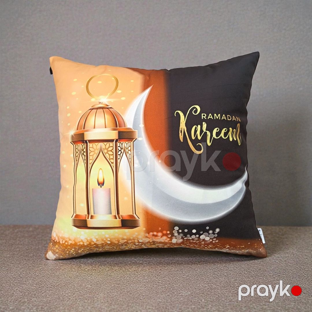 Dekorativ yastıq Ramazan, velür/sintepon, rəngbərəng, 45x45 sm — Mallar, Bakı (2)
