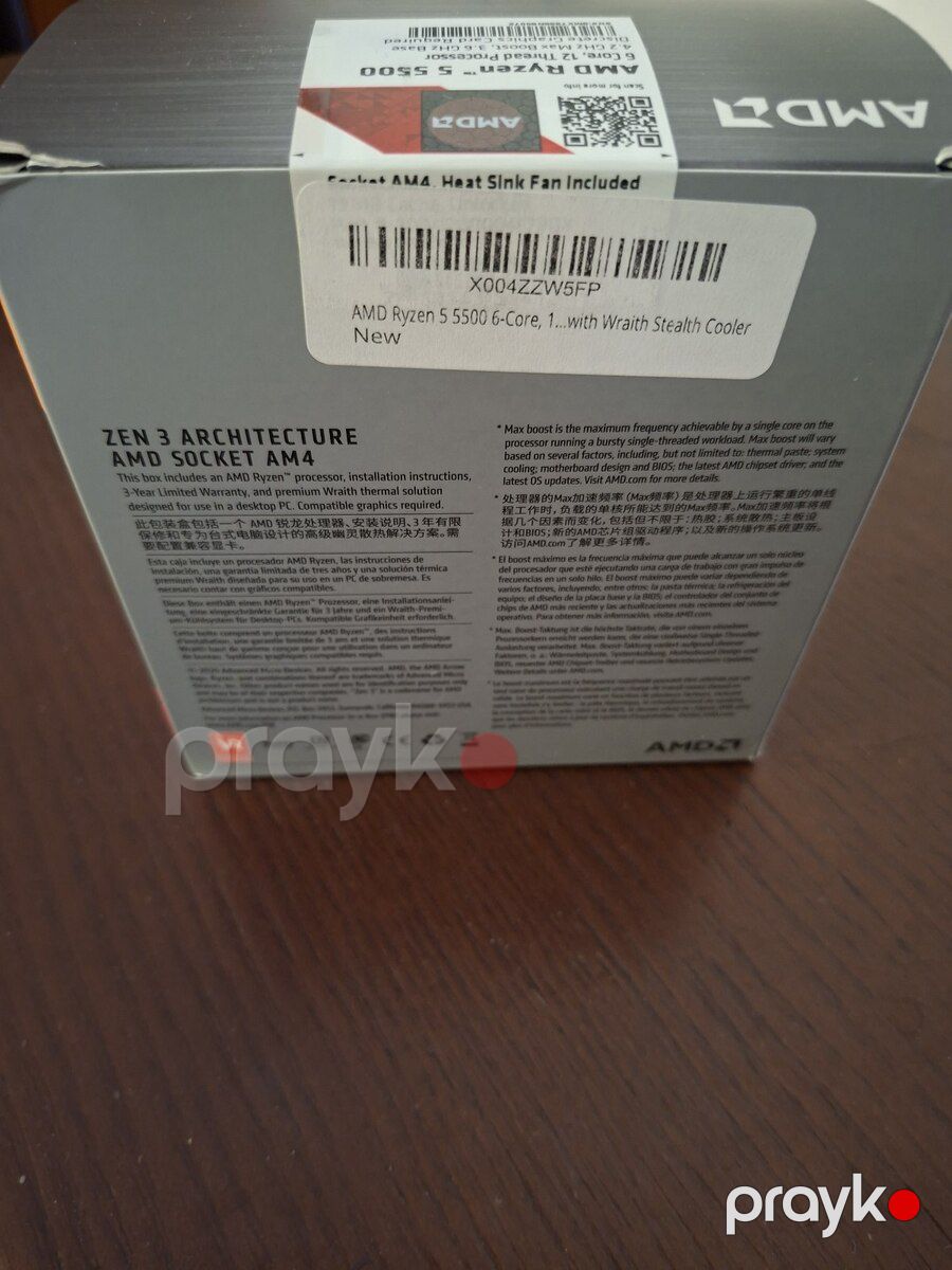 Prosessor Amd Ryzen 5 5500 — Kompüterlər və noutbuklar, Bakı (3)