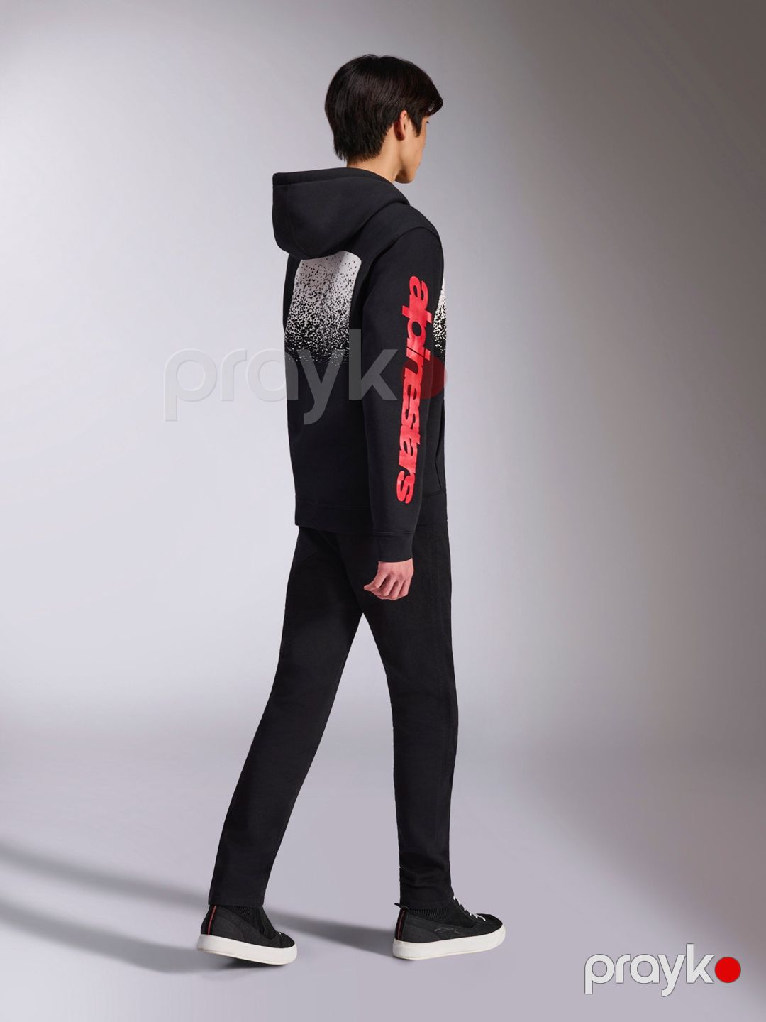 Tolstovka Alpinestars, qara, pambıq/poliester, ölçü S — Mallar, Bakı (3)