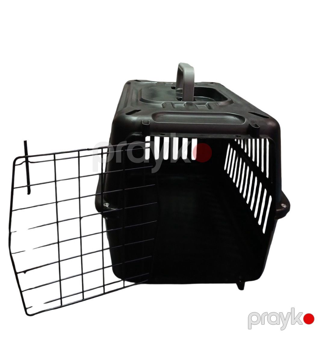 Daşıma çantası ev heyvanları üçün 13092, plastik, 27x30x45 sm, qara — Mallar, Bakı (3)